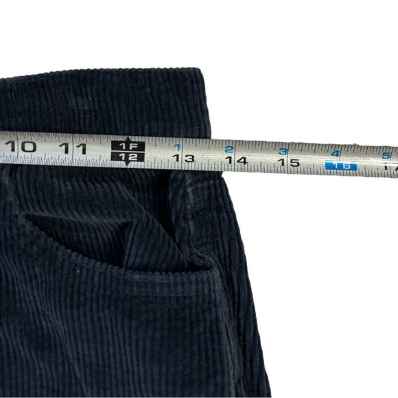 Reformation Petite Winnie Corduray Pants in Indigo Size 25 - Picture 9 of 11